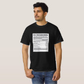 PLC Programmer Funny Programming Facts T-shirt (Voorkant volledig)