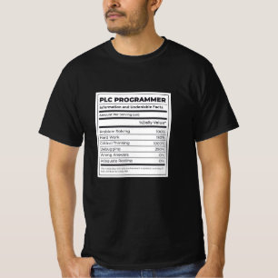 PLC Programmer Funny Programming Facts T-shirt