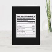 PLC Programmeur Grappige Programmeringsfeiten Kaart (Voorkant)