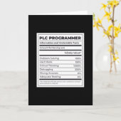 PLC Programmeur Grappige Programmeringsfeiten Kaart (Gele Bloem)