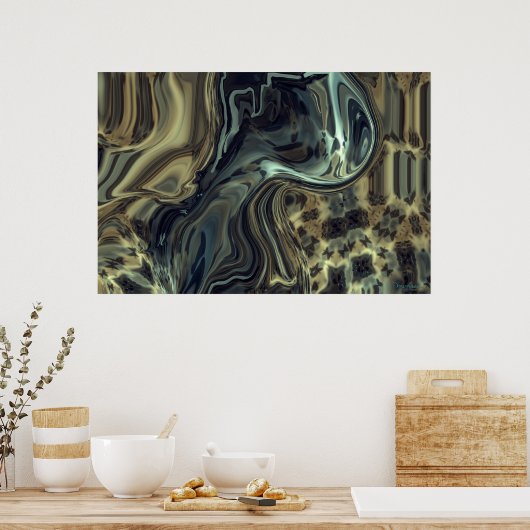 Plea voor God Poster (Keuken)