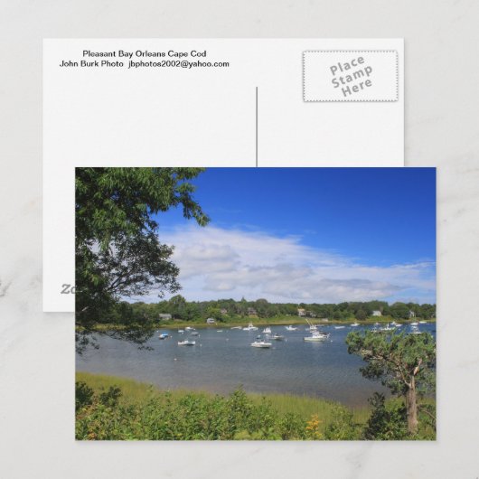 Pleasant Bay Orleans Cape Cod Briefkaart (Voorkant / Achterkant)