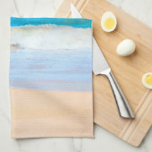 Pleasant Beach Theedoek (Quarter Fold)