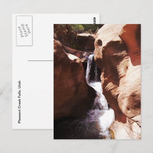 Pleasant Creek Herfsten, Utah Briefkaart (Voorkant / Achterkant)