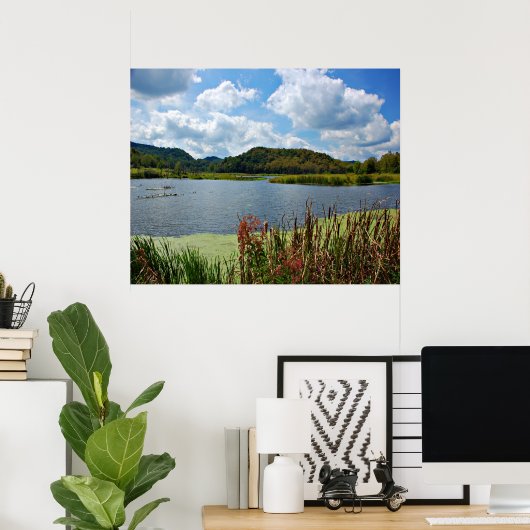 Pleasant Creek Poster (Thuiskantoor)