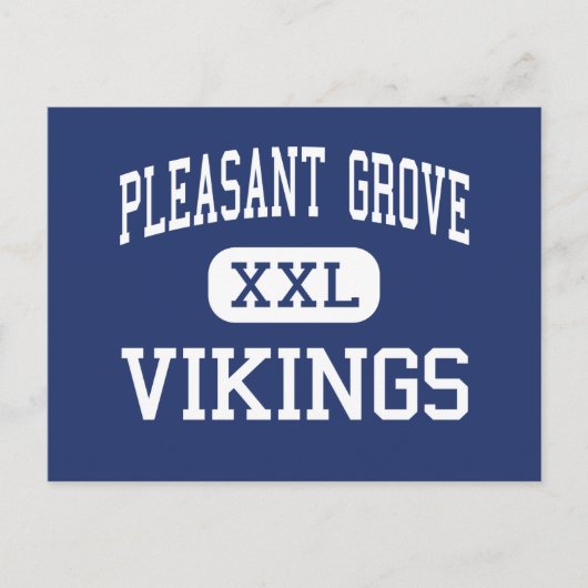 Pleasant Grove - Vikings - Junior - Pleasant Grove Briefkaart (Voorkant)