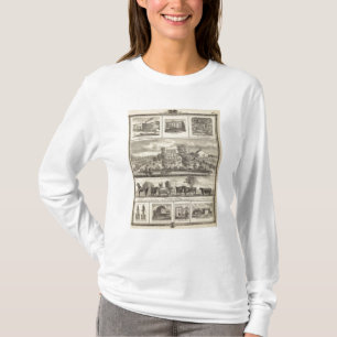 Pleasant Hill Boerderij bldgs in Decorah T-shirt
