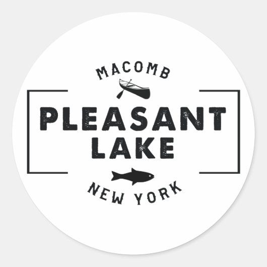 Pleasant Lake sticker (Voorkant)