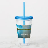 Pleasant Lake Tumbler Acryl Drinkbeker (Voorkant)