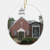 Pleasant Lutheran Church Keramisch Ornament (Links)