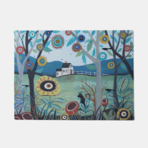 Pleasant namiddag Doormat