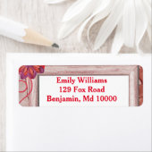 Pleasant Paarse Rustic Etiket (Insitu)