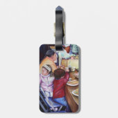 Pleasant Picnic, Mexico Bagagelabel (Achterkant verticaal)