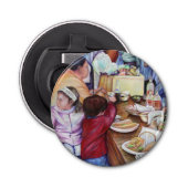 Pleasant Picnic, Mexico Button Flesopener (Voorkant)