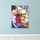 Pleasant Picnic, Mexico Canvas Afdruk (Insitu (Houten vloer))