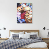 Pleasant Picnic, Mexico Canvas Afdruk (Insitu (Slaapkamer))