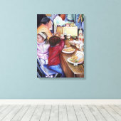 Pleasant Picnic, Mexico Canvas Afdruk (Insitu (Houten vloer))