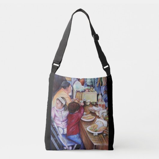 Pleasant Picnic, Mexico Crossbody Tas (Voorkant)