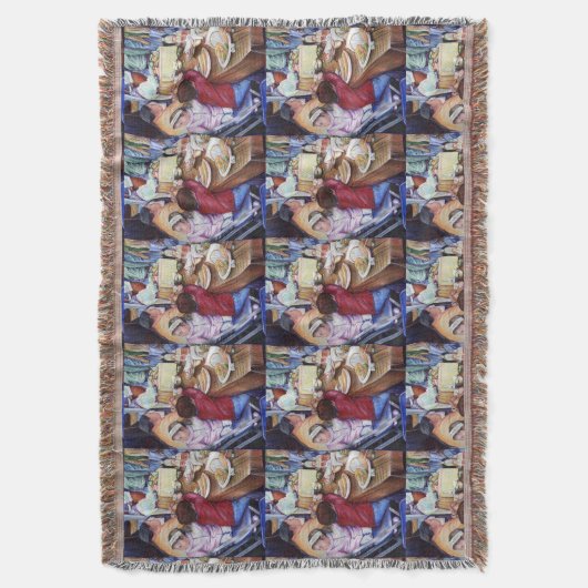 Pleasant Picnic, Mexico Deken (Voorkant Verticaal)