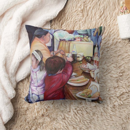 Pleasant Picnic, Mexico Kussen (Deken)