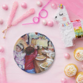 Pleasant Picnic, Mexico Papieren Bordje (Feest)