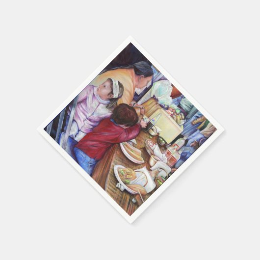 Pleasant Picnic, Mexico Servetten (Hoek)