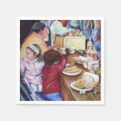 Pleasant Picnic, Mexico Servetten (Voorkant)