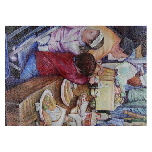 Pleasant Picnic, Mexico Snijplank (Voorkant)