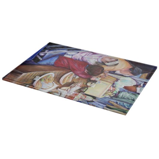 Pleasant Picnic, Mexico Snijplank (Hoek)