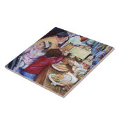 Pleasant Picnic, Mexico Tegeltje (Zijkant)