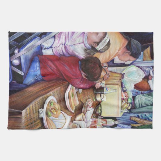 Pleasant Picnic, Mexico Theedoek (Horizontaal)