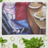 Pleasant Picnic, Mexico Theedoek (Gevouwen)