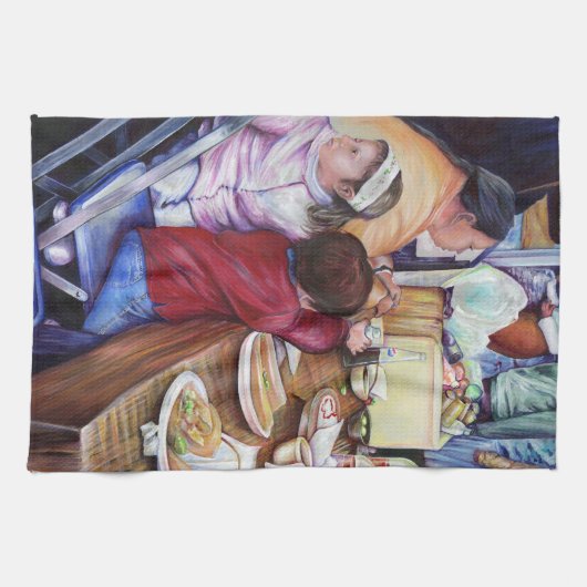 Pleasant Picnic, Mexico Theedoek (Horizontaal)