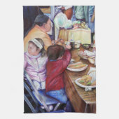 Pleasant Picnic, Mexico Theedoek (Verticaal)