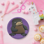 Pleasant Platypus Papieren Bordje (Feest)