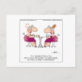 PLEASANT PLUMP Briefkaart van April McCallum (Voorkant)