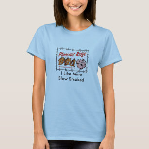 Pleasant Ridge BBQ Vert T, ik hou van mijn langzam T-shirt