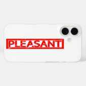 Pleasant Stamp Case-Mate iPhone Case (Achterkant (horizontaal))