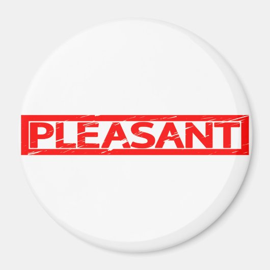 Pleasant Stamp Magneet (Voorkant)