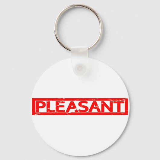 Pleasant Stamp Sleutelhanger (Voorkant)