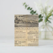 Pleasant Valley, Californië Briefkaart (Staand voorkant)