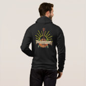 Pleasanton Uke club zip sweatshirt (Achterkant volledig)
