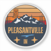 Pleasantville, Indiana Sticker (Voorkant)
