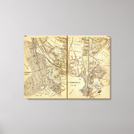 Pleasantville, New York 2 Canvas Afdruk (Voorkant)
