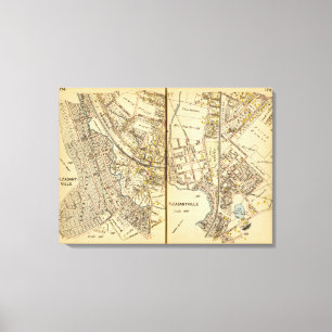 Pleasantville, New York 2 Canvas Afdruk
