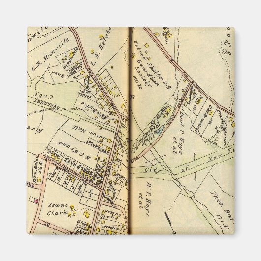 Pleasantville, New York Magneet (Voorkant)