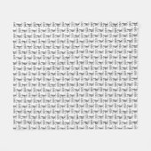 Please Be Halloween Spooky Season Skeleton Bones Fleece Deken (Voorkant (Horizontaal))