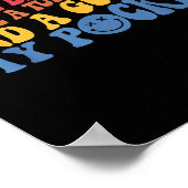 Please Be Patient I Have A Tummy Ache And A Gun In Poster (Hoek)