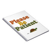 Please Be Patient Notitieboek (Rechterzijde)
