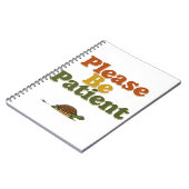 Please Be Patient Notitieboek (Linkerzijde)